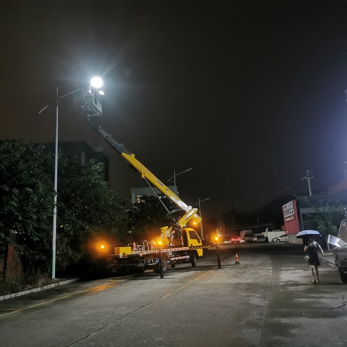 泉州鲤城华锦路市政路灯